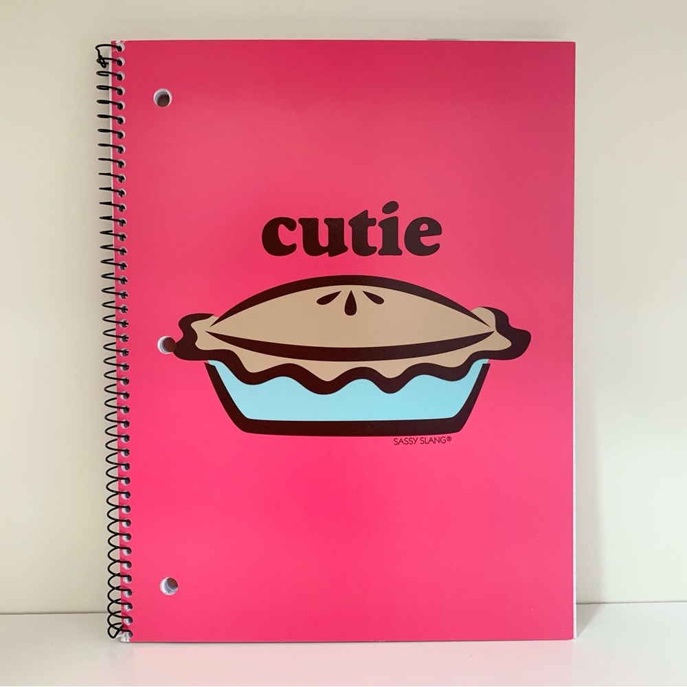 Vintage Y2k school notebook cutie pie